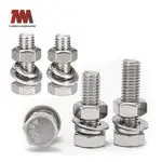 parafuso combinado de cabeça sextavada